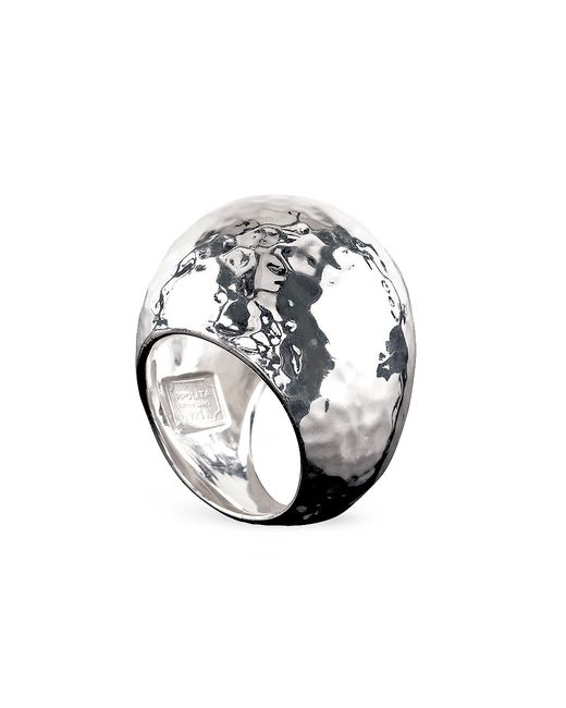 Ippolita Classico Statement Sterling Hammered Dome Ring