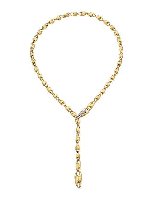 Marco Bicego Lucia 18K Yellow Diamond Lariat Necklace
