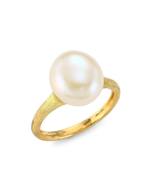 Marco Bicego Africa 18K 11MM-12MM Round Freshwater Pearl Cocktail Ring