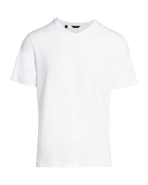 Saks Fifth Avenue COLLECTION High V-Neck T-Shirt