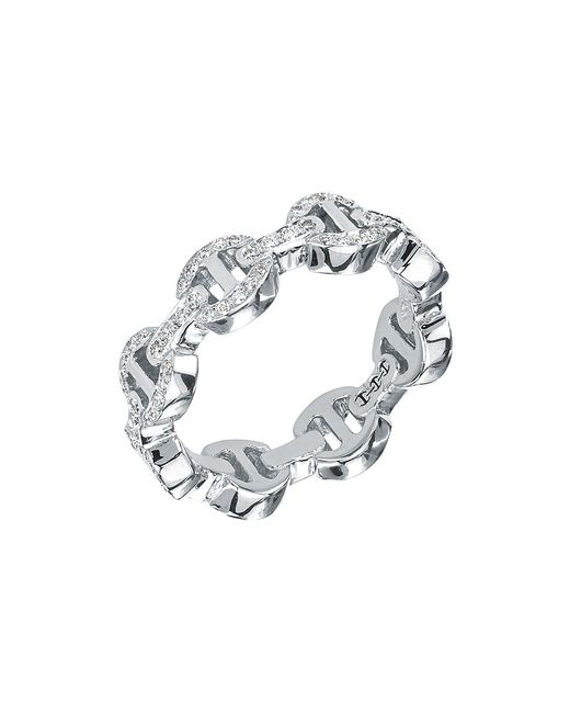 Hoorsenbuhs Heritage Tri-Link 18K Diamond Ring