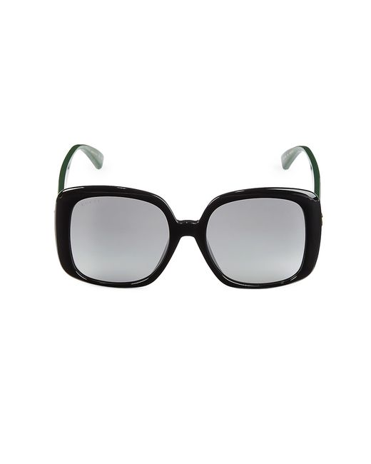 Gucci 56MM Rectangular Sunglasses