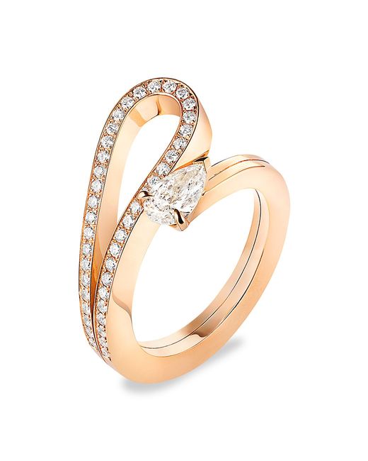 Repossi Serti Inversé 18K Diamond Ring