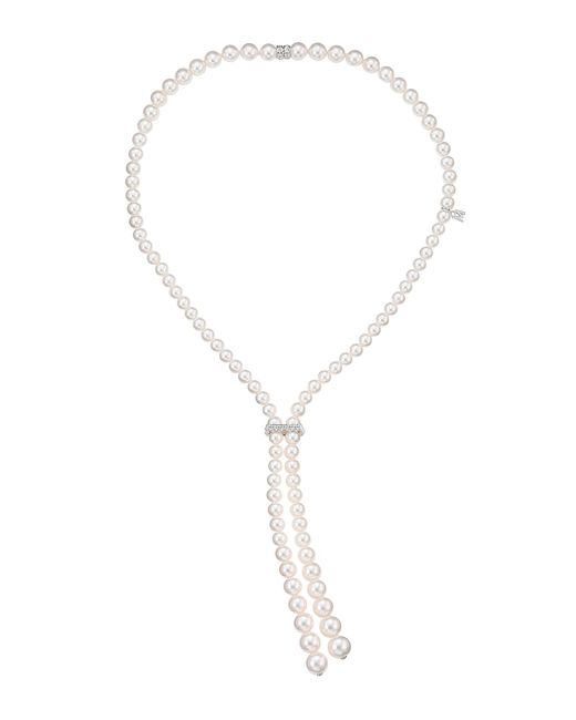 Mikimoto Everyday Essentials 18K 8.5MM Cultured Akoya Pearl Strand Necklace