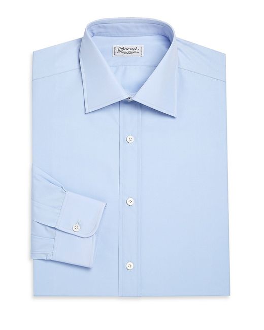Charvet Regular-Fit Cotton Dress Shirt
