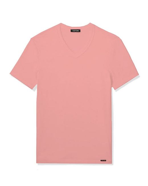Tom Ford Stretch-Cotton V-Neck T-Shirt