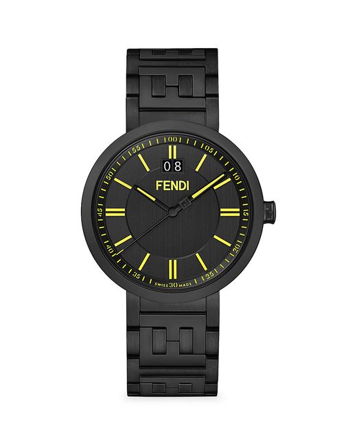 Fendi Timepieces Forever Fendi FF Logo Bracelet Watch