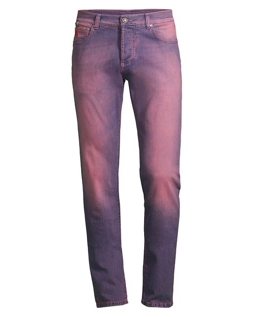 Isaia Slim-Fit Faded Jeans 56 40