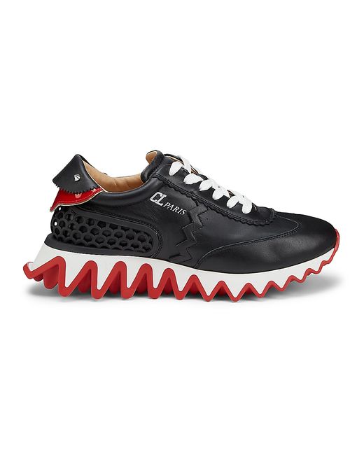 Christian Louboutin Loubishark Leather Low-Top Sneakers 40.5 10.5