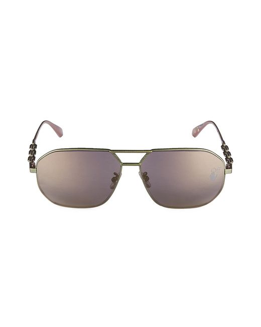Off-White 61MM Square Brow Bar Sunglasses