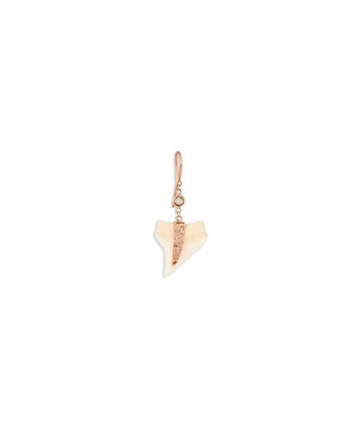 Jacquie Aiche Shark Tooth Diamond 14K Single Earring
