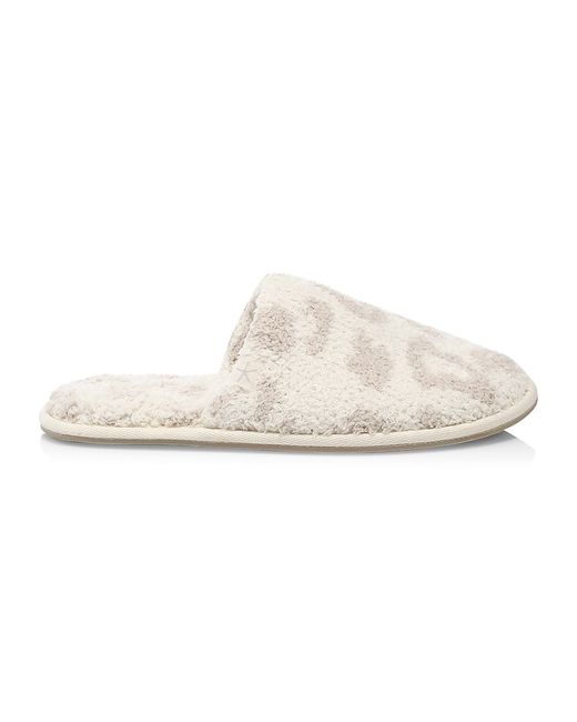 Barefoot Dreams Cozychic Leopard-Print Slippers