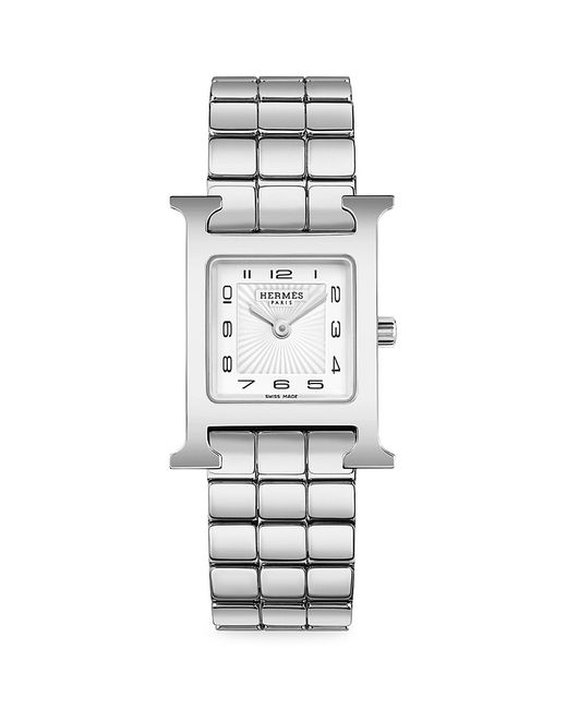 Hermès Heure H Steel Bracelet Watch
