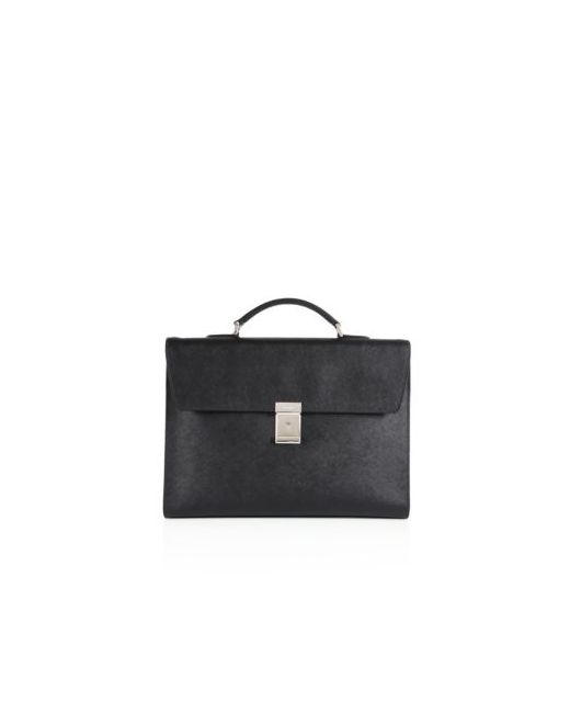 Prada Textured Leather Briefcase