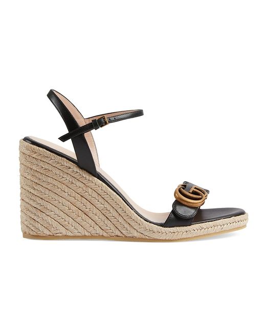 Gucci Aitana Wedge Sandals 39.5 9.5