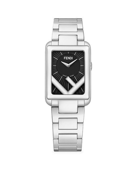 Fendi Timepieces Run Away Steel Bracelet Watch
