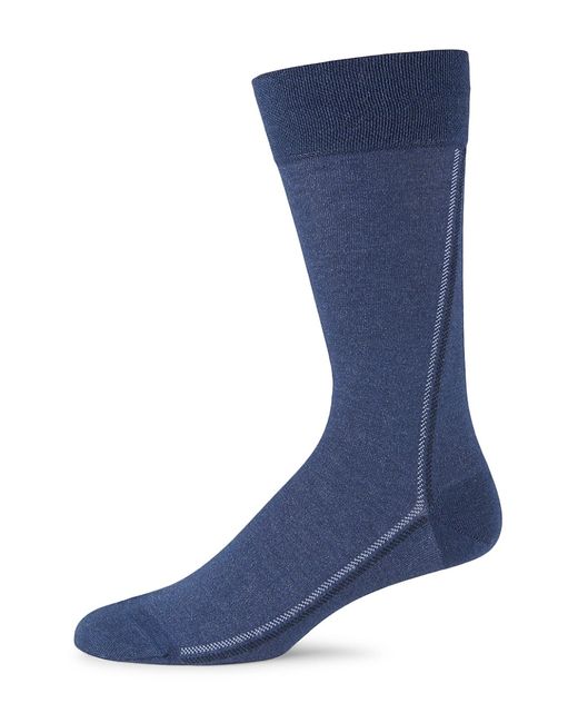 Marcoliani Pinstripe Cotton Socks
