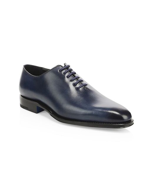 Sutor Mantellassi Oliver Leather Lace-Up Dress Shoes