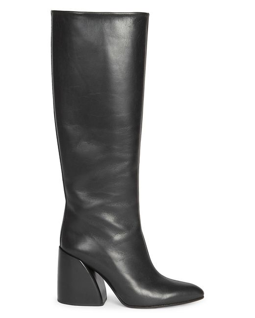 Chloé Wave Leather Tall Boots