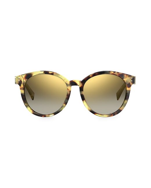 Moschino 54MM Round Sunglasses