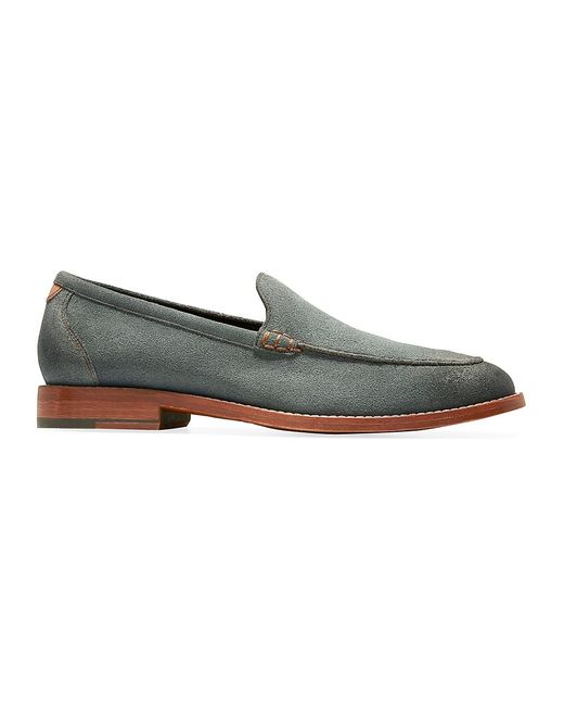 Cole Haan Feathercraft Grand Venetian Suede Loafers