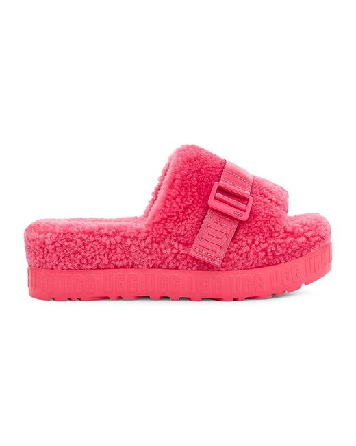 Ugg Fluffita Sheepskin Slide Sandals
