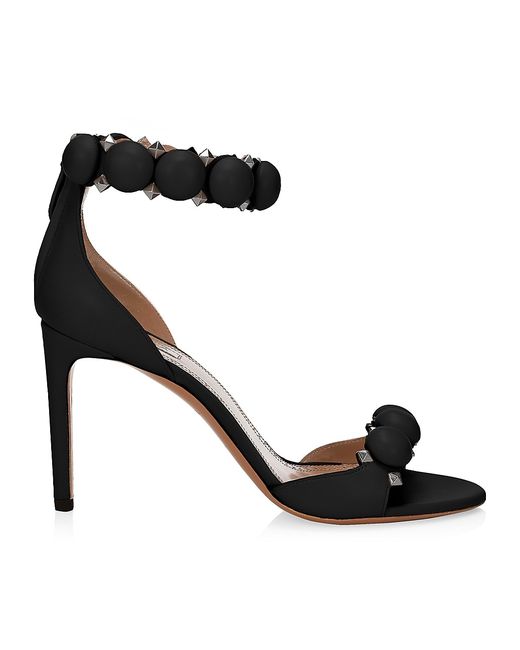 Azzedine Alaia Bombe Ankle-Strap Leather Sandals