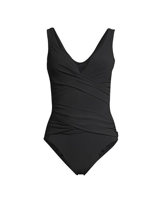 Shan Classique Ruched One-Piece Swimsuit