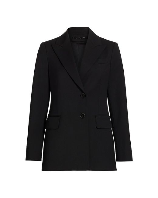 Proenza Schouler Wool-Blend Suiting Core Blazer