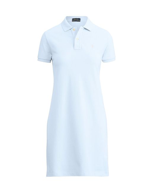 Polo Ralph Lauren Mesh Short-Sleeve Polo Dress