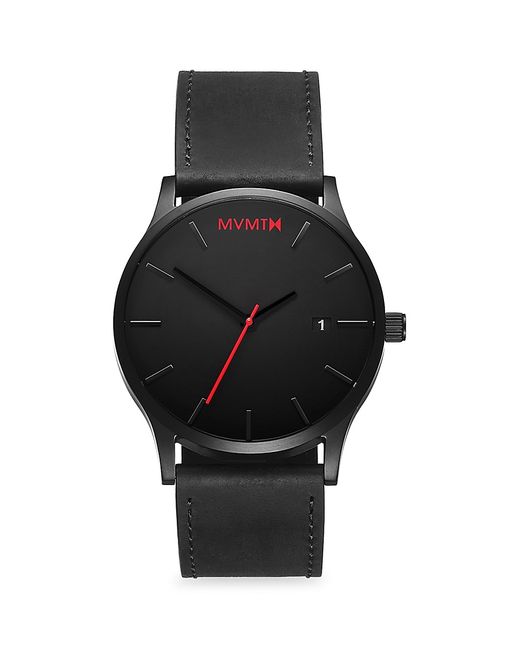 Mvmt Classic Leather-Strap Watch