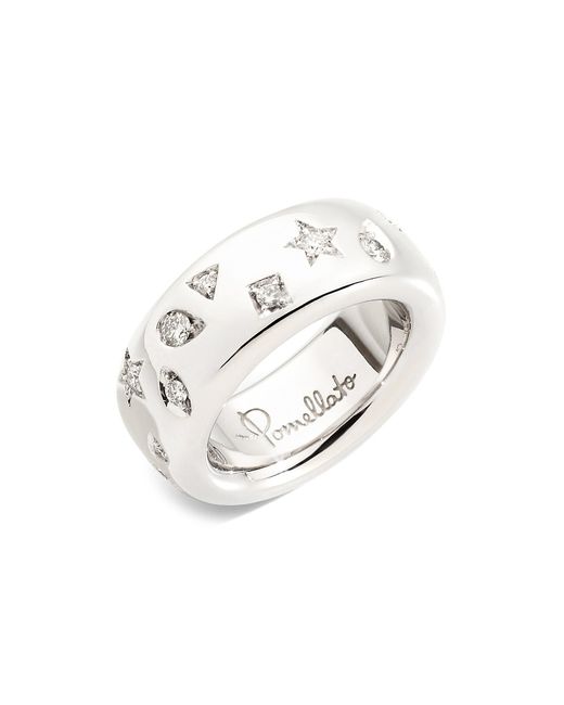 Pomellato Iconica Medium 18K Diamond Ring