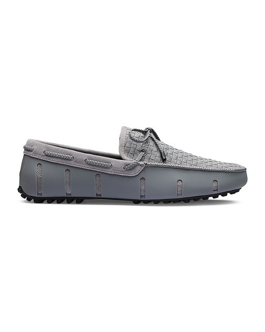 Swims Woven Driver Loafers