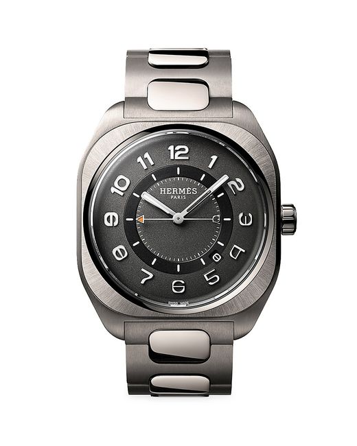 Hermès H08 39MM Titanium Bracelet Watch
