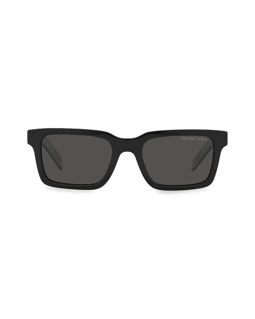 Prada 54MM Rectangular Sunglasses