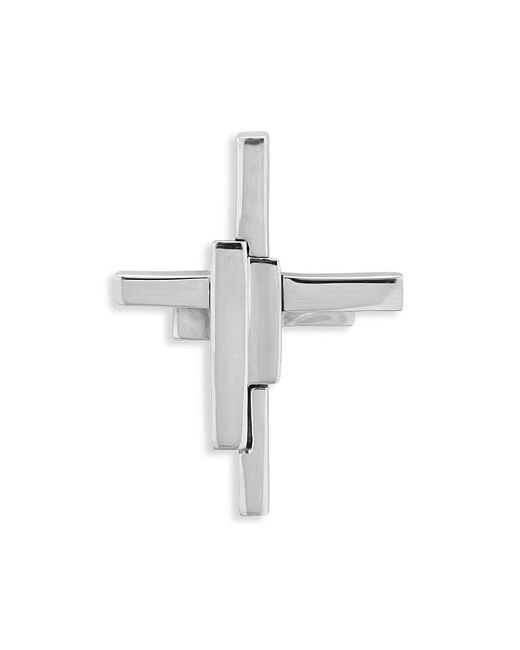TANE Mexico 1942 Sterling Ghael Cross Pendant Necklace