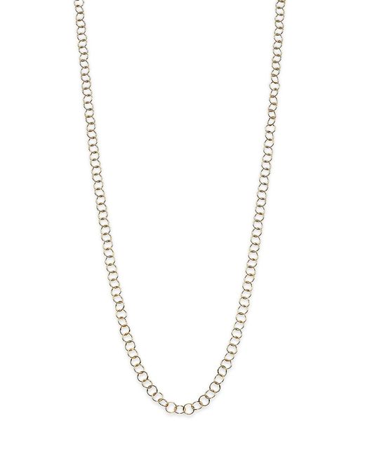 Temple St. Clair 18K Yellow Round Link Chain Necklace