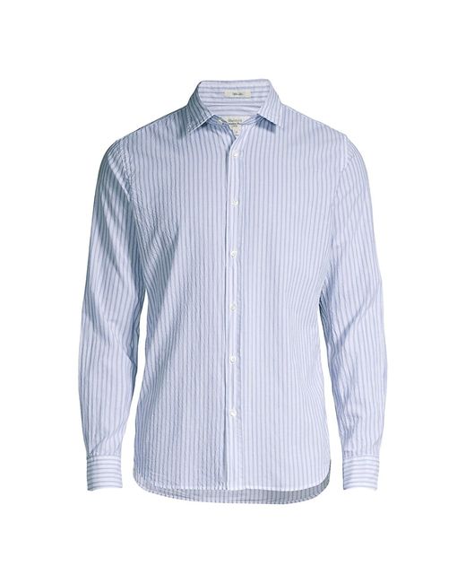 Hartford Sammy Voile Stripe Shirt