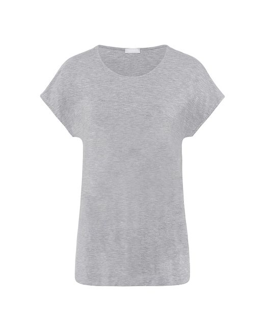 Hanro Natural Elegance Short-Sleeve Shirt
