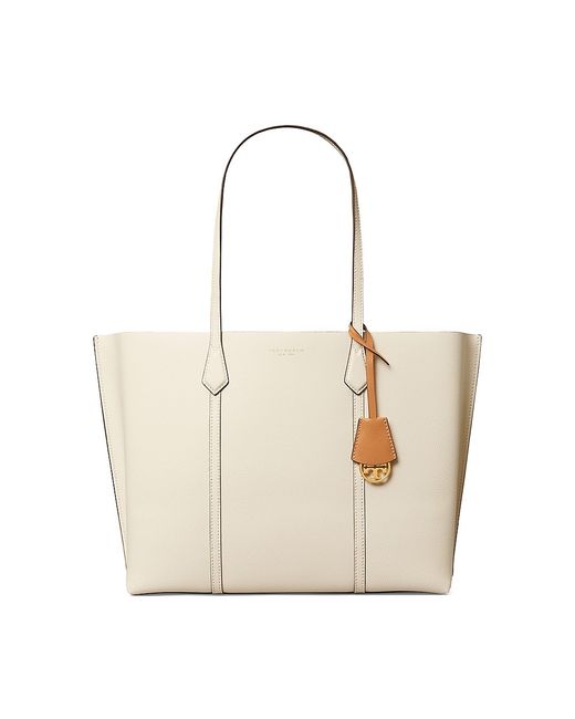 Tory Burch Perry Triple-Compartment Leather Tote