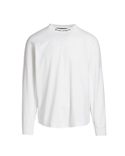Palm Angels Doubled Logo Over Long-Sleeve T-Shirt