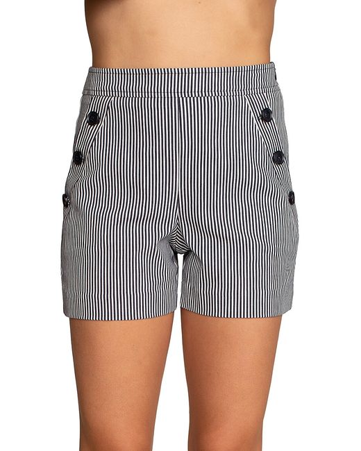 Trina Turk Magnifico Nautical Striped Shorts