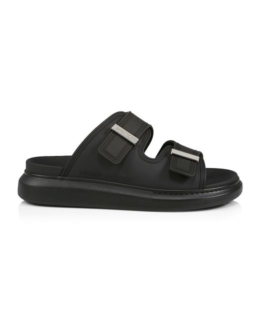 Alexander McQueen Rubber Slide Sandals