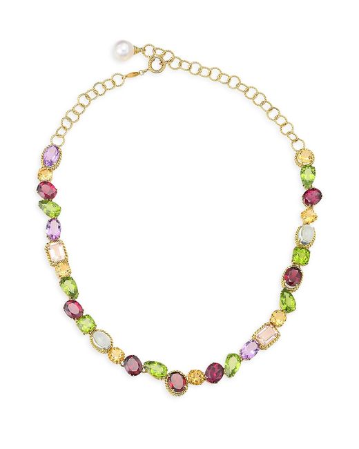 Dolce & Gabbana Multicolor Gemstone Necklace