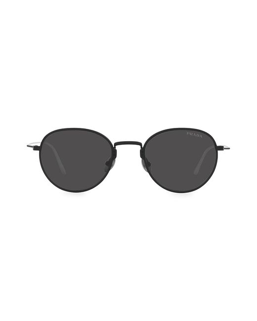 Prada 50MM Round Sunglasses