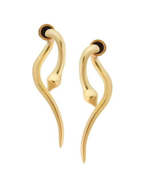 Ileana Makri 18K Gold Snakes Collection Earrings