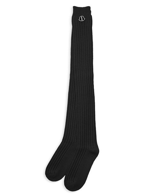 Moncler + Rick Owens Thigh-High Knit Socks