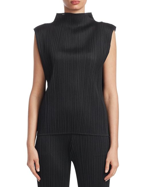 Pleats Please By Issey Miyake Basic Tank Top