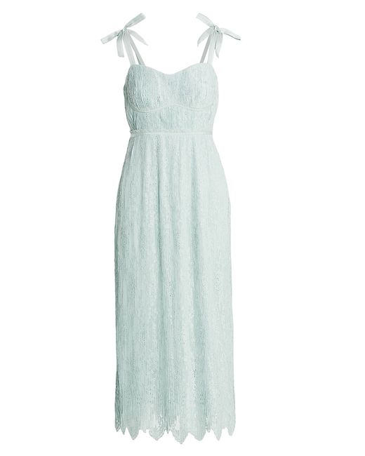Jonathan Simkhai Bonnie Silk Lace Midi-Dress