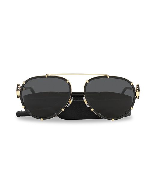 Versace 61MM Aviator Sunglasses